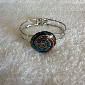 Spiral  Bangle Bracelet